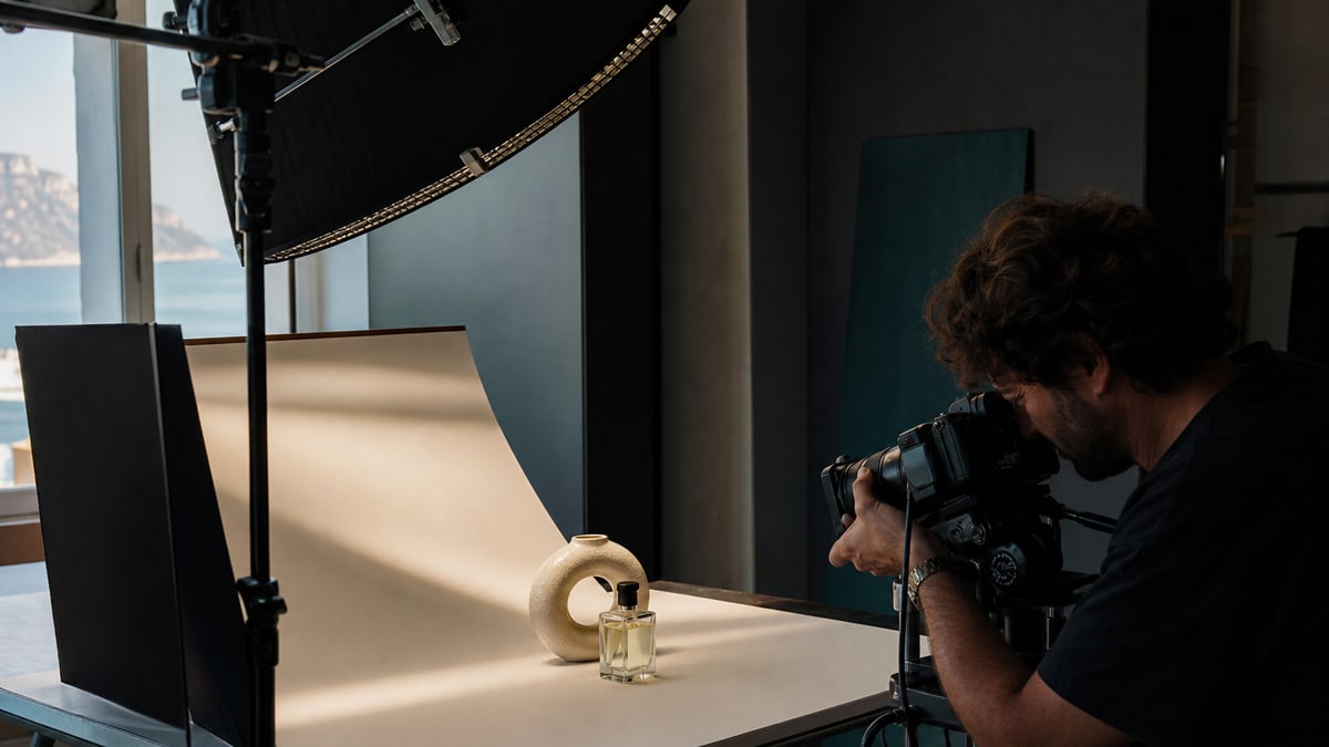 Fotografía de producto artesano en estudio. Fotografia generada especificamente para Firekworks.